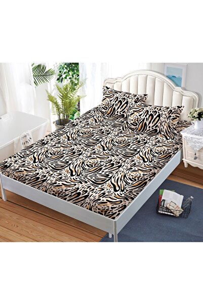 Casa de Vis Bed sheet with elastic + 2 pillowcases, 180/200, Casa de Vis, HG-284