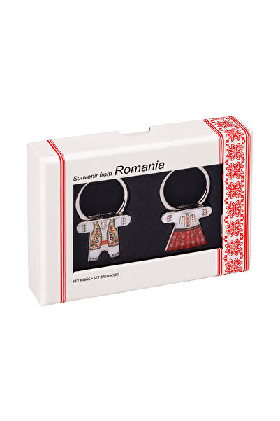 Magnetella Brelocuri, costum popular romanesc, MB133