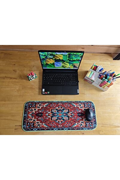 sgeteknoloji Sge Technology 70X30 cm Phosphorescent Stitched Decorative Carpet Anti-Slip Base Speed Surface Gamer Mouse Pad