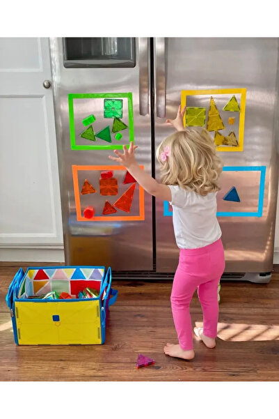 Magna Tiles MagnaTiles Saklama Kutusu & Oyun Matı 20200