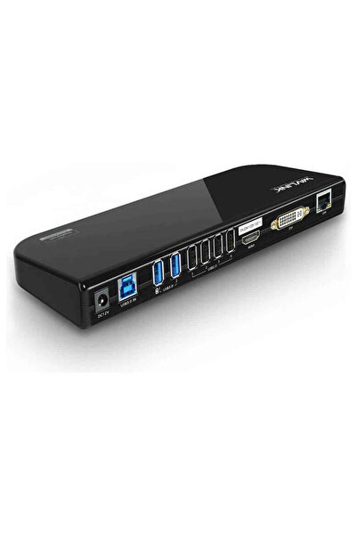 wavlink WL-UG39DK1 Dual 2K USB 3.0 Docking Station with HDMI, DVI & Gigabit Ethernet