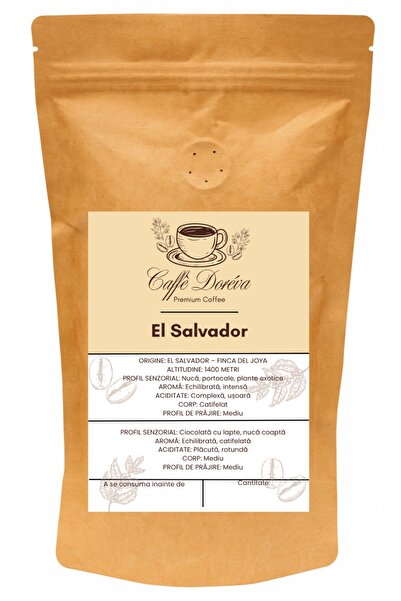 Caffe Cafea macinata, Caffè Doréva, Premium Coffee El Salvador, 250g