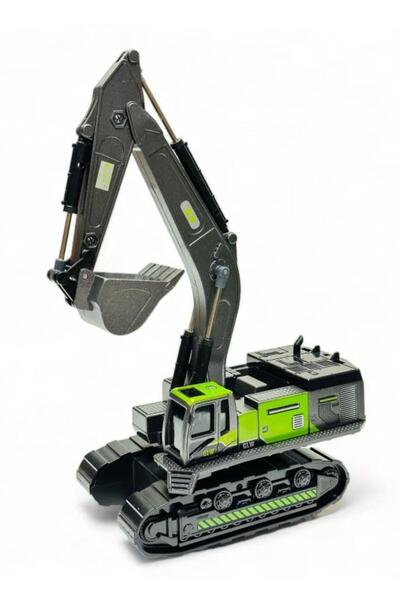 CAN OYUNCAK Toy Engineering Vehicles Metal Tip Bucket Dozer Frictional Excavator