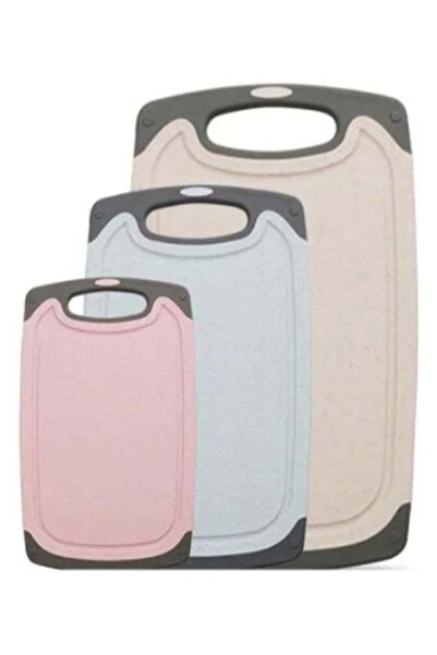 TEGRILO مجموعة ألواح تقطيع مكونة من 3 قطع، خالية من مادة BPA، متعددة الألوان،...