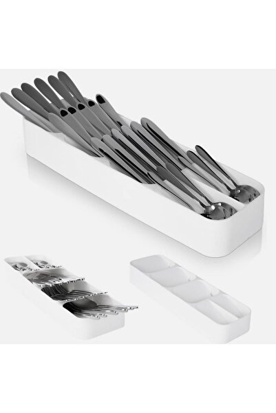 MACVI White cutlery organizer