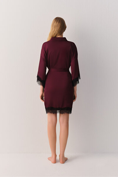 SUWEN Helena Short Dressing Gown