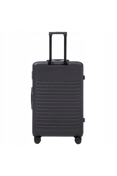 WINGS BRAND Valiză mare de călătorie 28" cu roți, ABS durabil, WINGS COOT, neagră