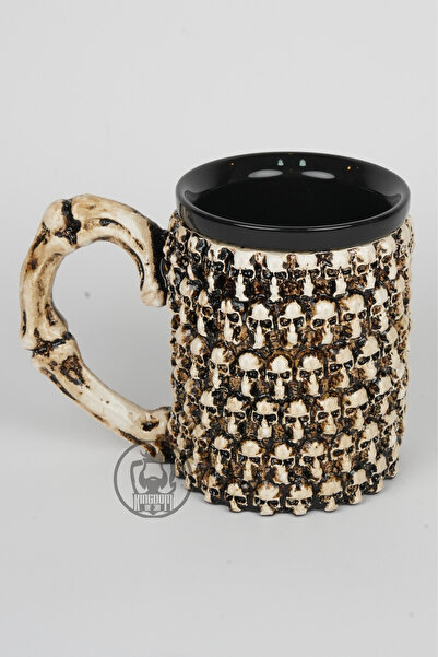 Kingdom of 3D Skull Themed Skeleton Mug, 3D Design Mug