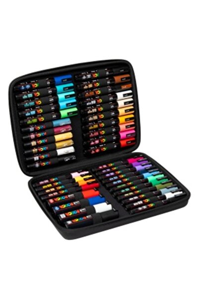 Uni Posca Fine Art case with 40 markers, 31 x 22 x 5 cm