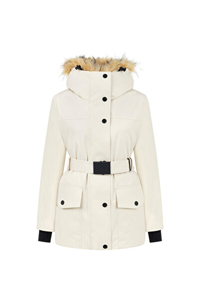 İpekyol Faux Fur and Belt Coat