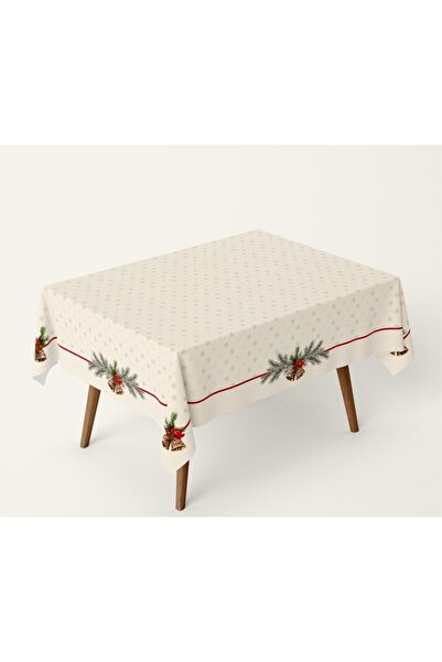 Lenjerii Deosebite Χριστουγεννιάτικο τραπεζομάντιλο 100% βαμβάκι 140x220 εκ., Holly