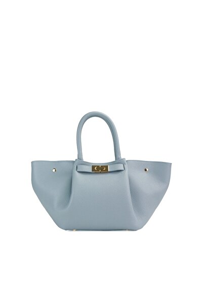 Posete Fagaras Poseta Piele Adele - Bleu, 1 Compartiment, 2 Buzunare, Bareta Reglabila max. 118 cm