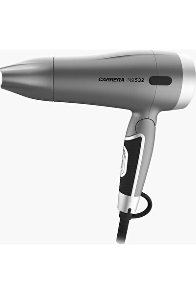 Carrera 532 Hair Dryer, 600W, cold air, permanent ionization, 2 heat levels, 2 speeds, nozzle & diff