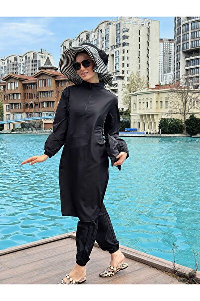 Vivezza Sports Cut Hijab Swimsuit with Bonnet and Bag Gift