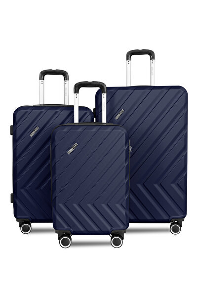 PARAJOHN Pablo Hardside Spinner Luggage 3 Pcs Set-ABS-DARK GREY