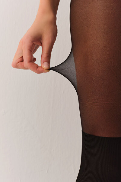 SUWEN Knee High Çizme Külotlu Çorap