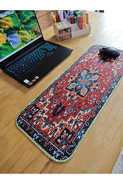 sgeteknoloji Sge Technology 70X30 cm Phosphorescent Stitched Decorative Carpet Anti-Slip Base Speed Surface Gamer Mouse Pad