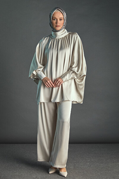 Setrms Saten Oversize İkili Takım