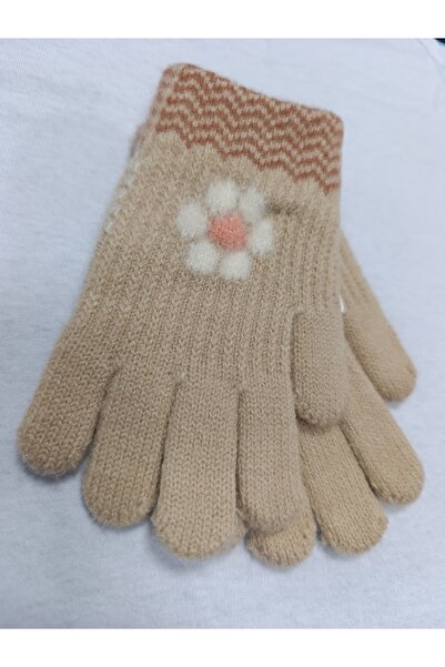 Kitti Gloves for Girls Knitted Age 3-6