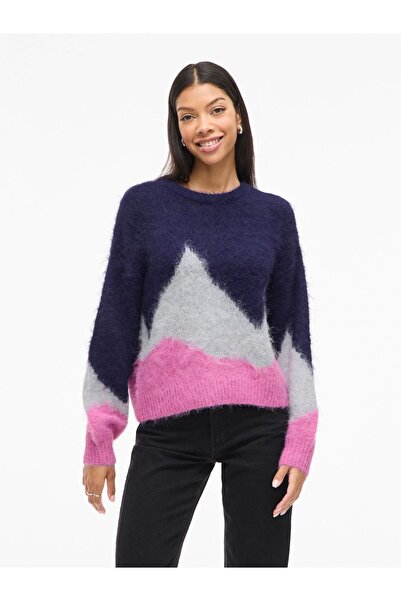 VILA Strickpullover VIJANNA Rundhals