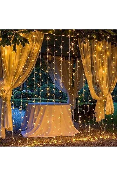 NextFarma Plasa de lumini, Tip instalatie de Craciun, 3m x 3m, LED 300,Interc...