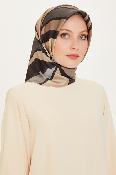 Armine Silk Scarf 9232D (Sura) (Nostalji̇)-84