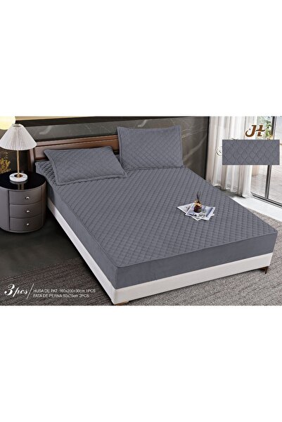 Casa de Vis Quilted pillowcase, topper type, plain, 160/200 cm, Online, TP8-07