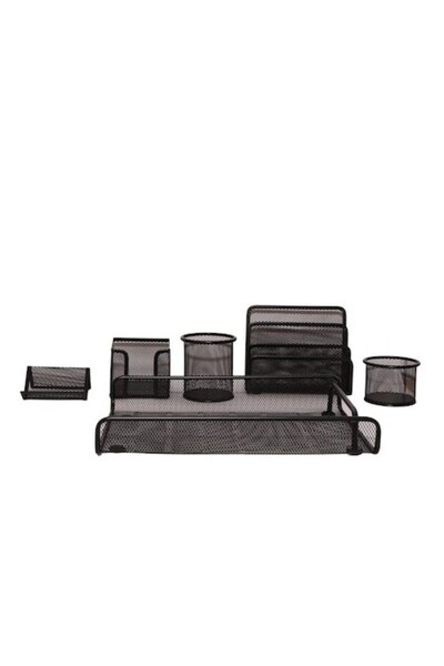 OfficeBoard Set birou metalic 6 piese, Mesh