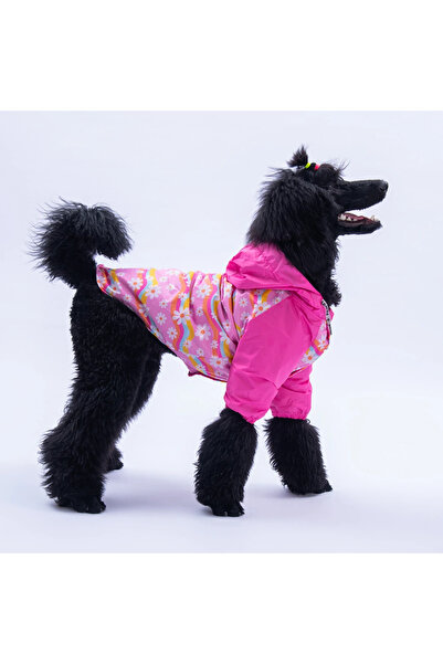 Pawstar Florence Daisy Kedi Köpek Polarlı Yağmurluk