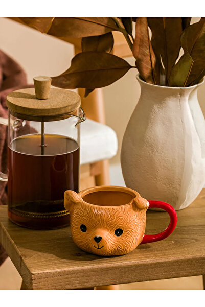 LC Waikiki Lcw Home Ceramic Mug with Bear Figure 285 ml