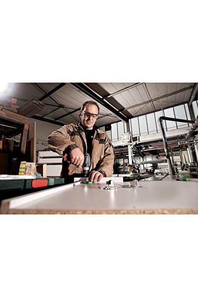 Metabo Power Max BS Drill Driver (6.00080.88) 10.8V, 2x 2.0Ah Batteries, 62-piece Kit, Green