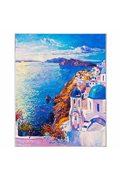 Krista Tablou pe pânză A24-30259 Goblen, model rotund cu romburi, 50 x 40 cm,...