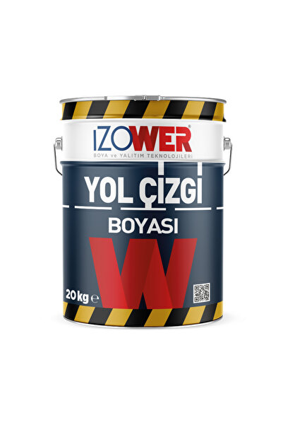izower Yol Çizgi Boyası 20Kg - RAL 7047- Orta Açık Gri