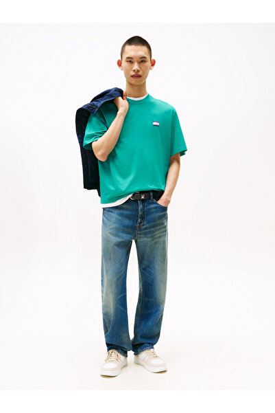 Tommy Hilfiger TJM 90S POP COL NW CLSC T EXT Pánské modré tričko - DM0DM21785