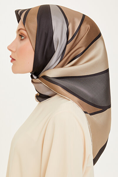 Armine Silk Scarf 9232D (Sura) (Nostalji̇)-84