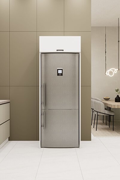 DEMİRBAL MOBİLYA MDF BUZDOLABI DOLABI PİSTONLU