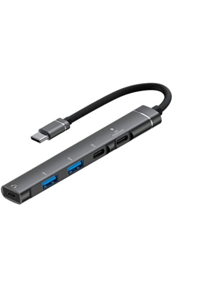 Skygo موزع ZR866 نوع-C 5 في 1 طراز H01