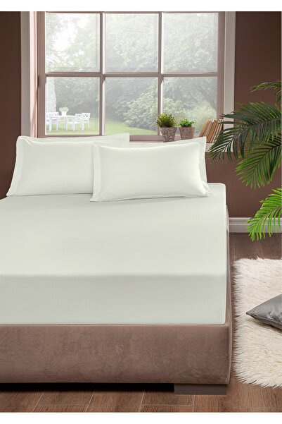 Pierre Cardin Cotton Fitted Sheet 120X200 Cream