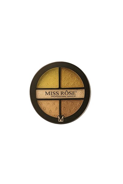 MISS ROSE Επαγγελματική Παλέτα Σκιών Ματιών