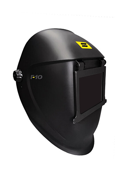 Esab F10 welding helmet with flip-up visor and fixed opacity filter