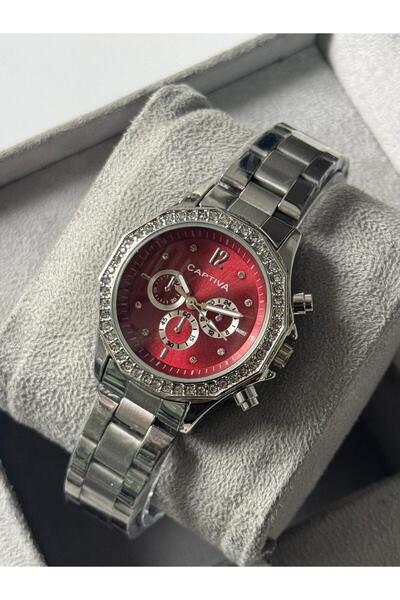 captiva Captva Borda Renk Çelik Kol Saati