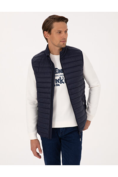 Pierre Cardin Lacivert Kapitone Yelek 50313897-VR033