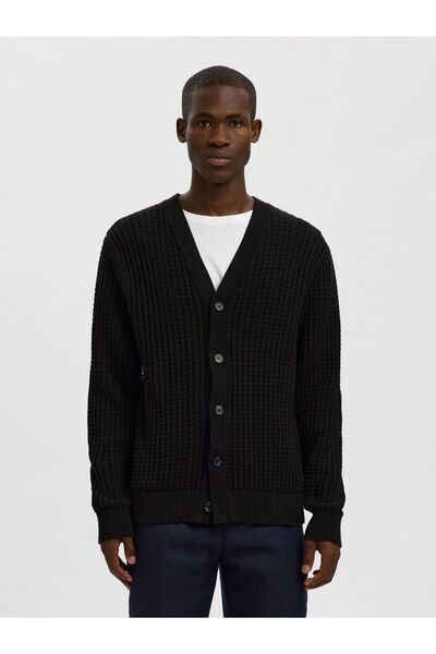 SELECTED Strickjacke 100% Baumwoll