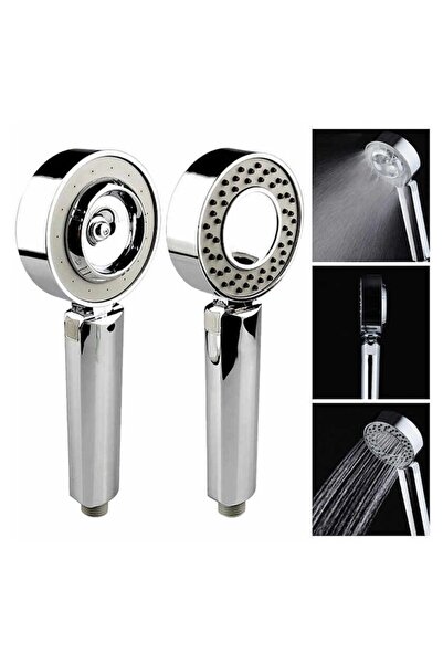 Doty FlowShower multifunctional shower head with built-in shampoo reservoir, silver (Doty)