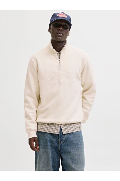 Jack & Jones Sweatshirt mit halbem Reißverschluss Sweatshirt mit halbem Reißv...