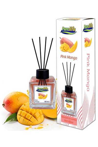 PureLife Room Air Freshener Set – 3 x 120 ml Noua Colecție (Magnolie, Pink Mango, Nucă de Cocos)