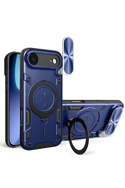 Stef's Cat Θήκη συμβατή με Apple iPhone 17 Air, CamGuard Pro, Μπλε
