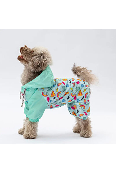 Pawstar Tokyo Polarlı Kedi Köpek Tulum Yağmurluk