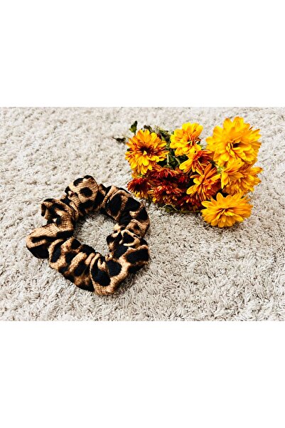 ATELIER ALEDA Set of 4 hair elastics/scrunchies, autumn colors and prints