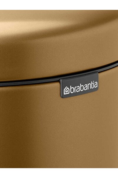 Brabantia Newıcon Warm Brass Pedal Trash Can 30Lt